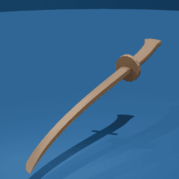 Traditional Chinese Dao Sword 3d model