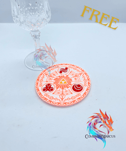 The Legend of Zelda Simbols Coaster 3d model