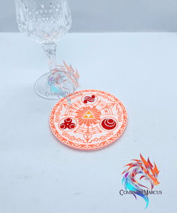 The Legend of Zelda Simbols Coaster 3d model