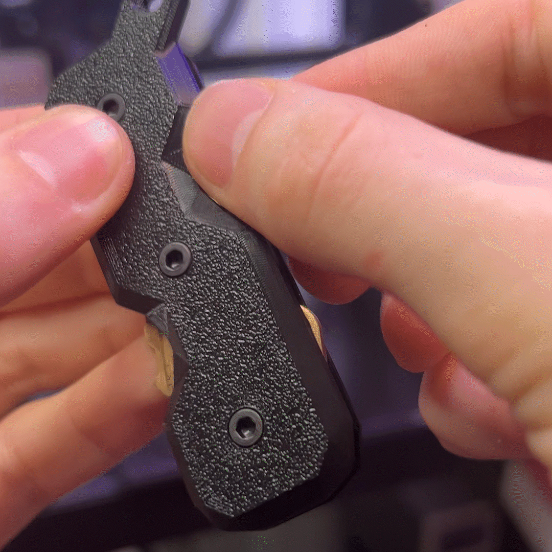 Multi-Key Holder Keychain 3d model