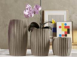Linea - Modular Planter 3d model