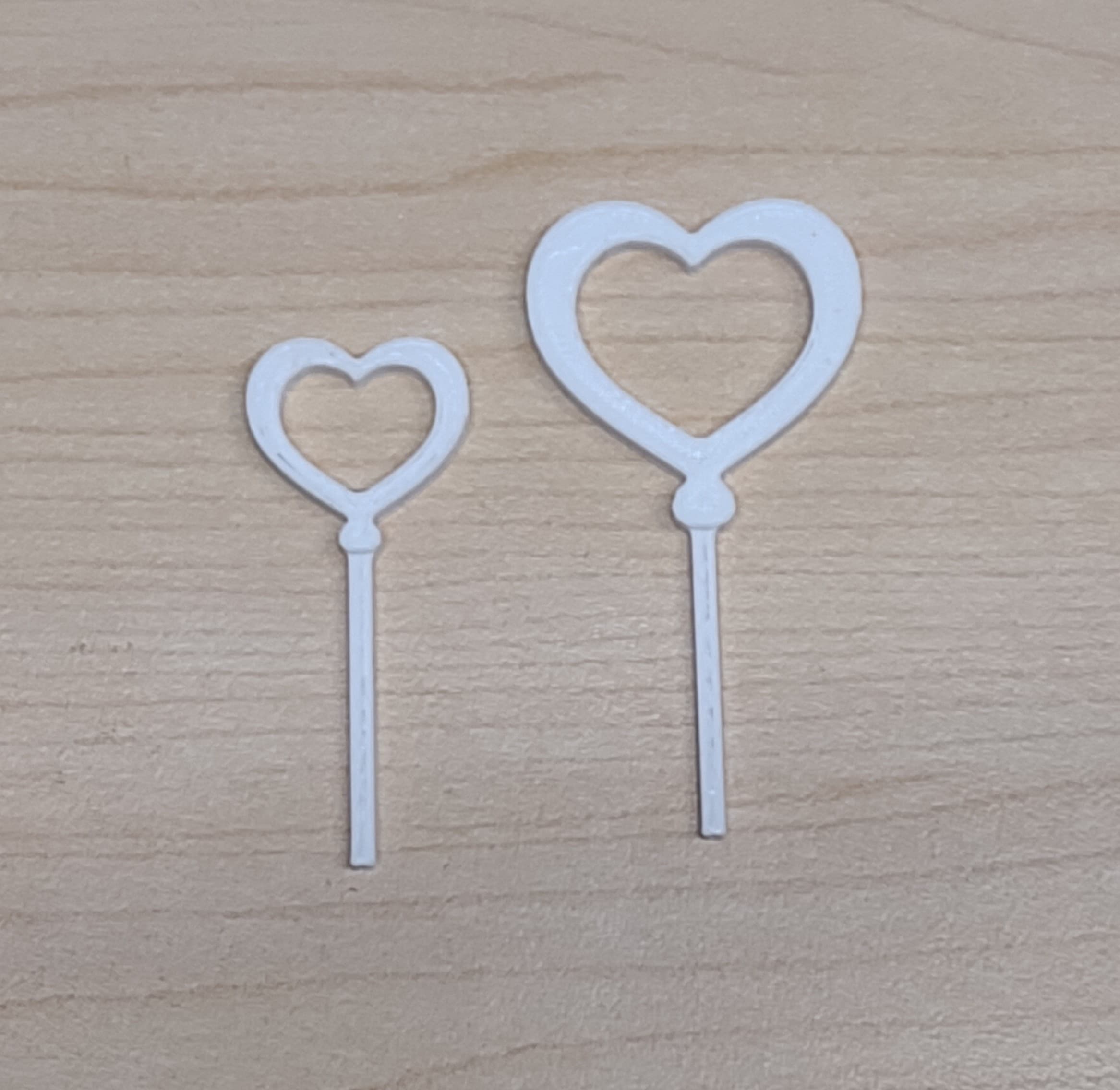 Heart Balloons 3d model