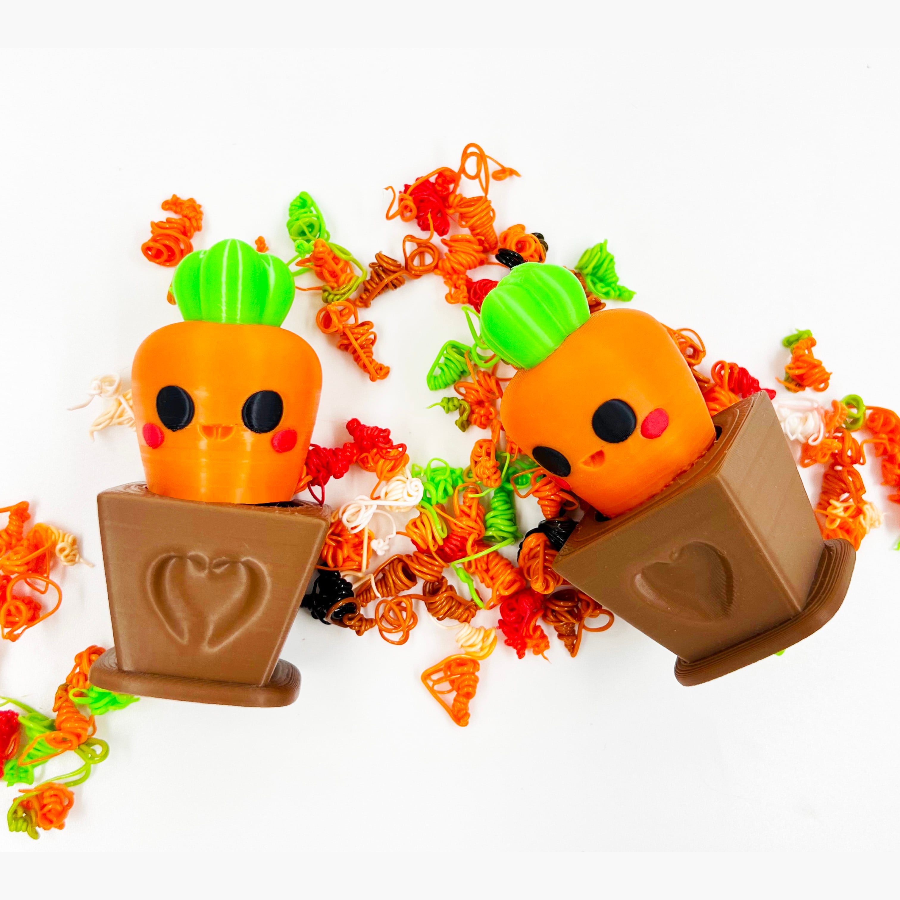 Carrot Fidget Clicker 3d model