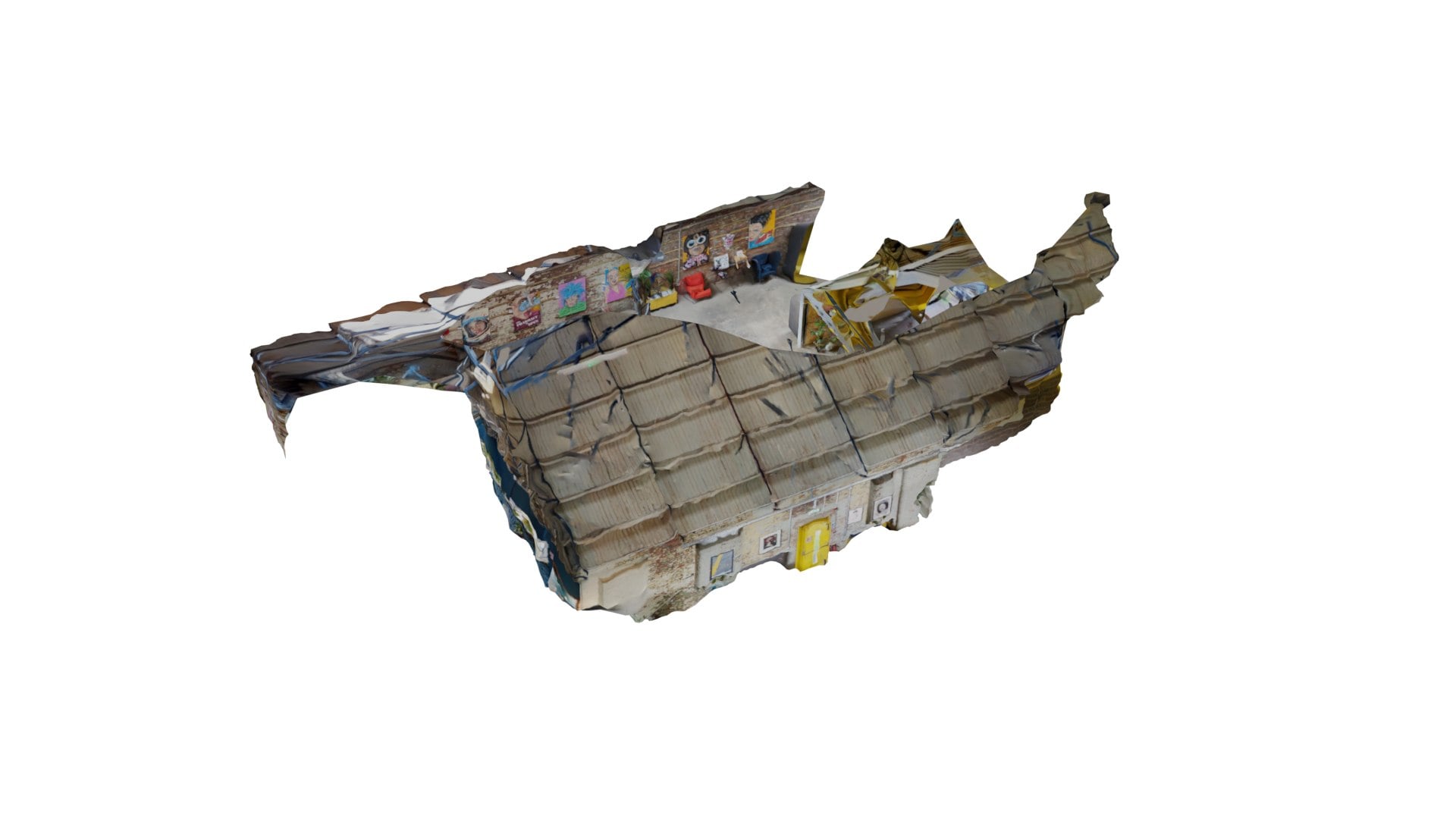 StartYard cafe scan 3d model