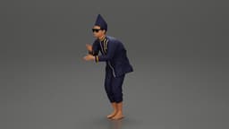 Aura Farming Boat Kid 3d model