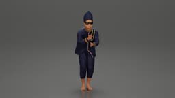 Aura Farming Boat Kid 3d model