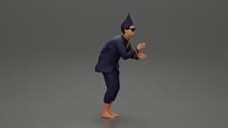 Aura Farming Boat Kid 3d model