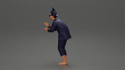 Aura Farming Boat Kid 3d model