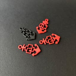 Rammstein Seemann anchor pendant 3d model