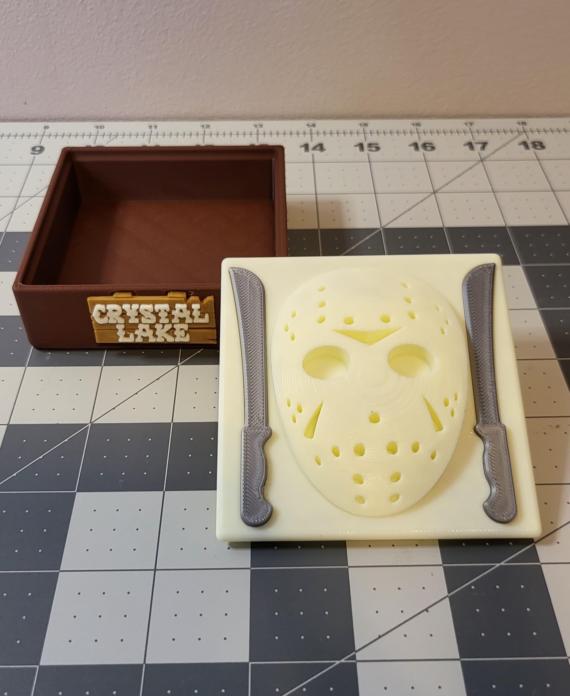 This was fast and easy to print. Done on my P1S. You can find videos of most of my makes on my Insta @3dsenpaii