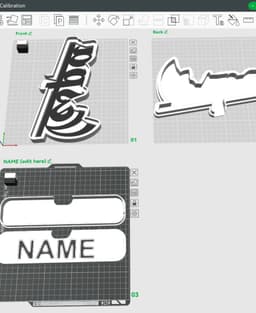 Vespa Sign – LED Strip Compatible 3d model