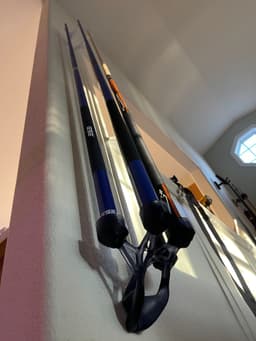 Wall mounted Pool Cue Holder 3d model