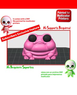 Bubblegum Toad 3d model