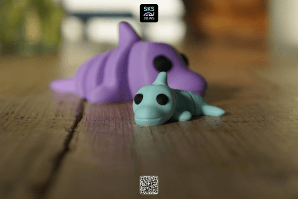 Articulating Dolphin with Strong Joint 3d model