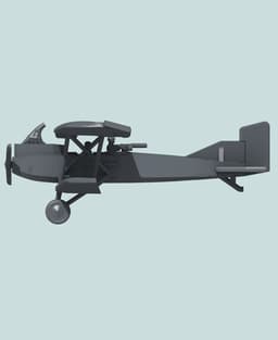 1:144 Junkers J.I 3d model