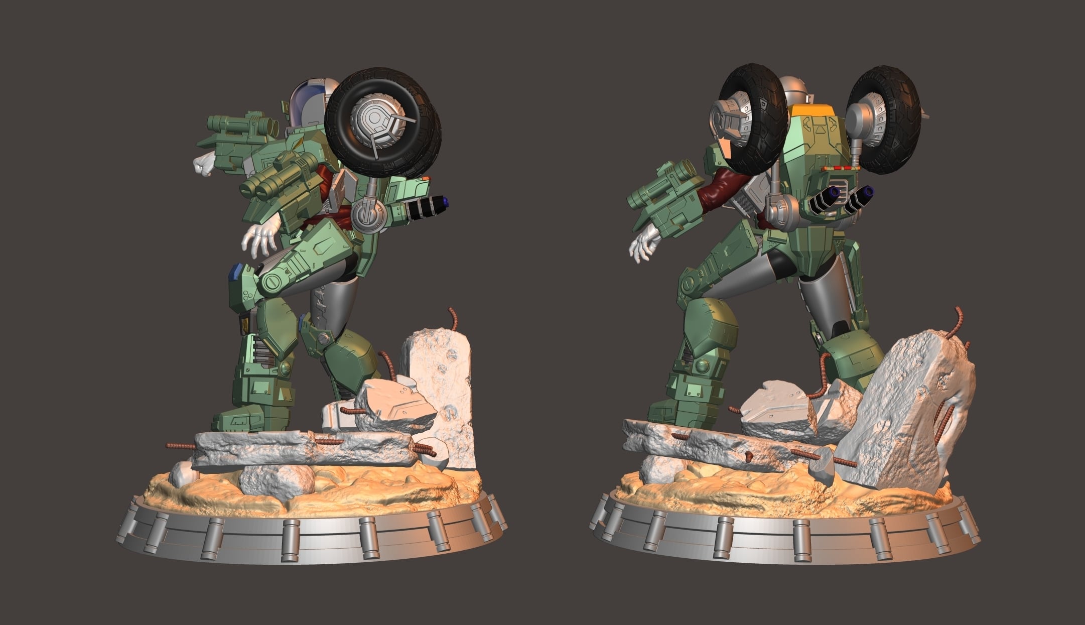 Robotech Cyclone 3d model