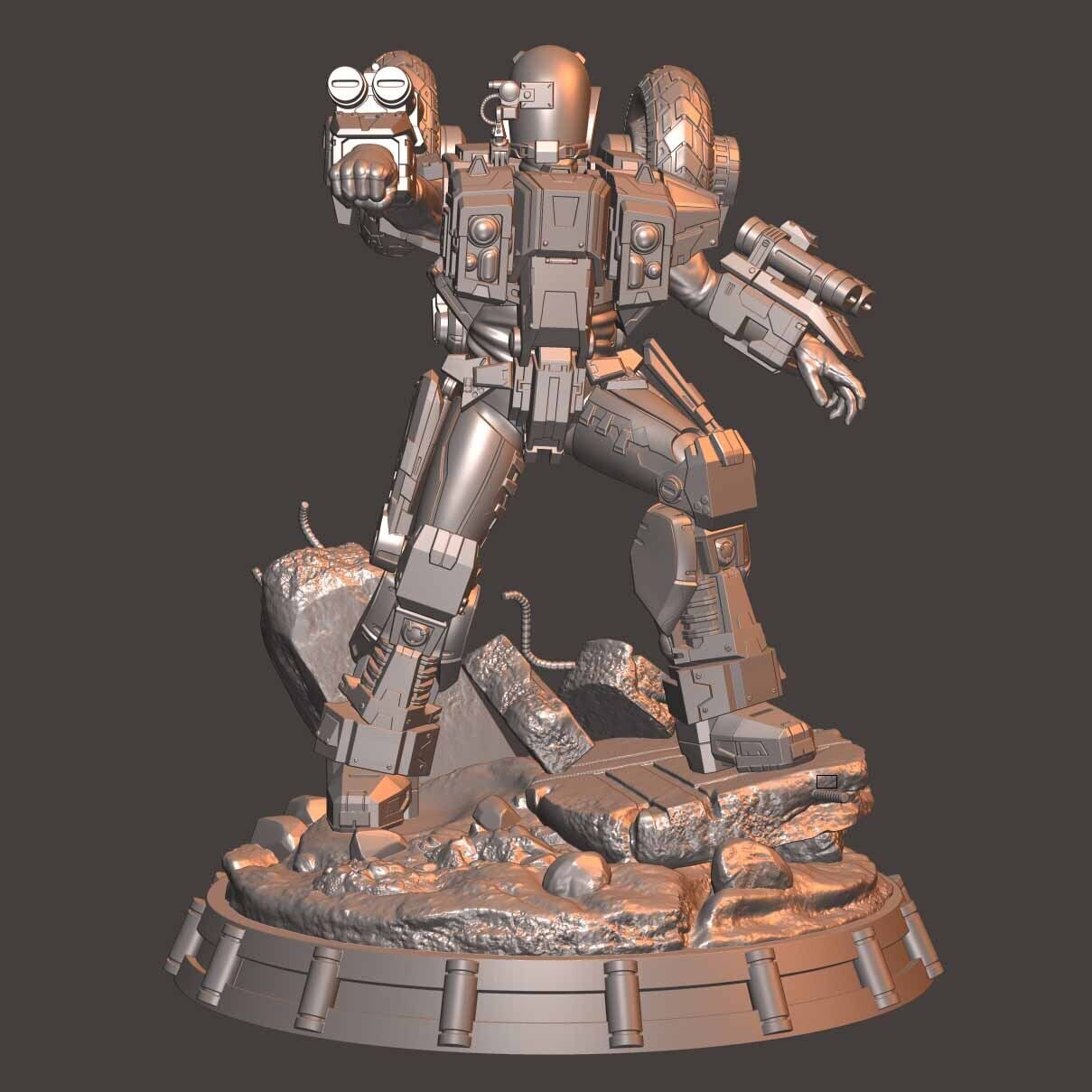 Robotech Cyclone 3d model