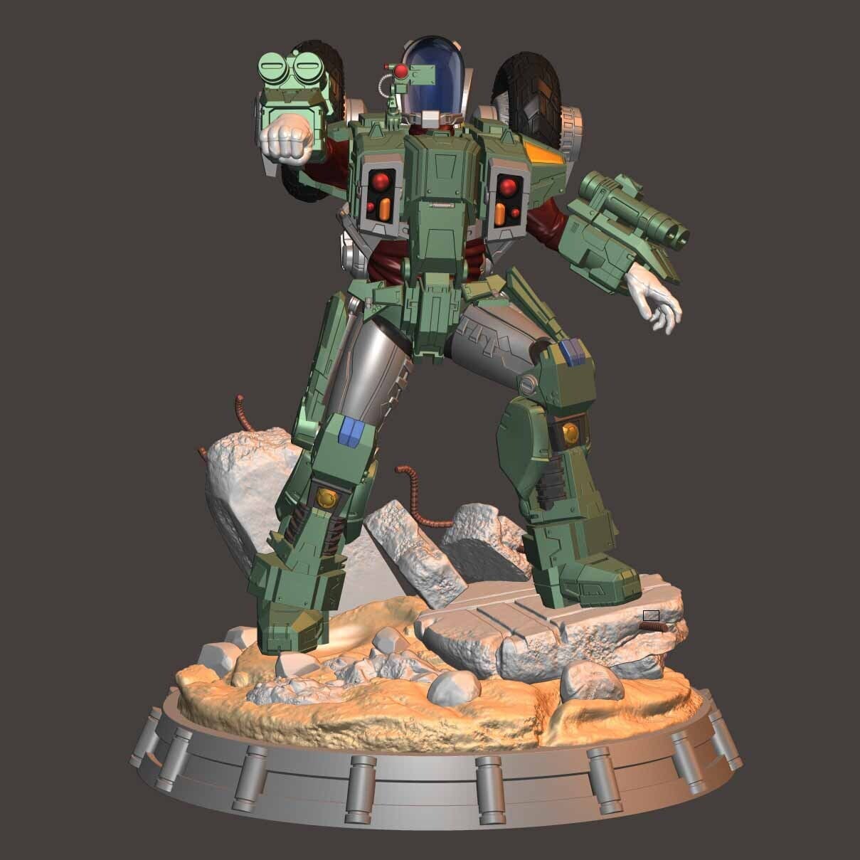 Robotech Cyclone 3d model