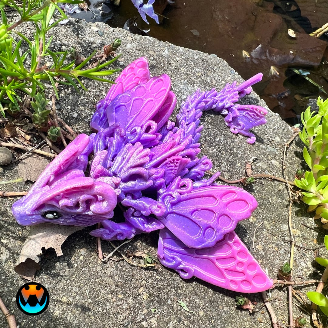 Baby Butterfly Dragon 3d model