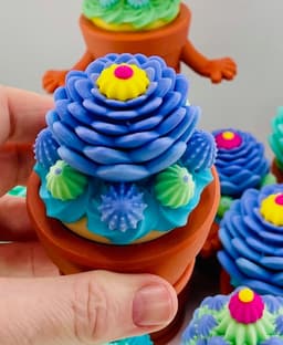 Cupcake Jar Cactus #2 3d model