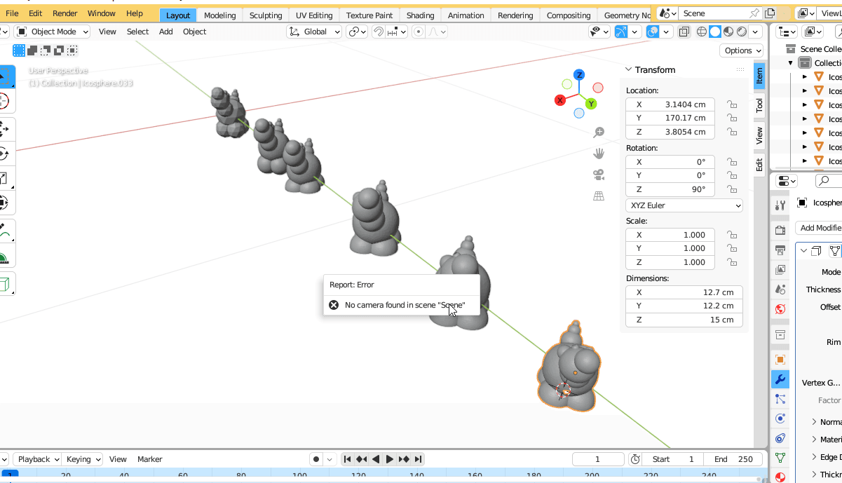 Polar Bear Lamp 3d model