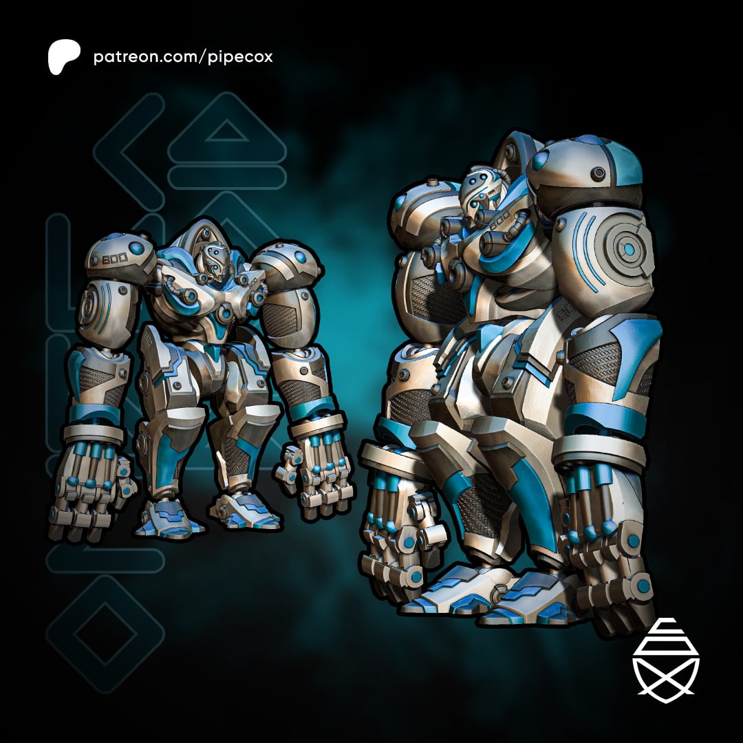 Omega Droid 3d model