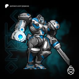 Omega Droid 3d model