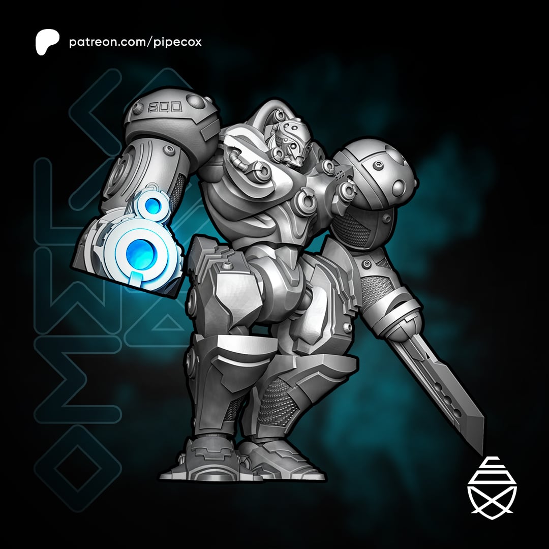 Omega Droid 3d model