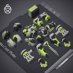 Omega Droid 3d model