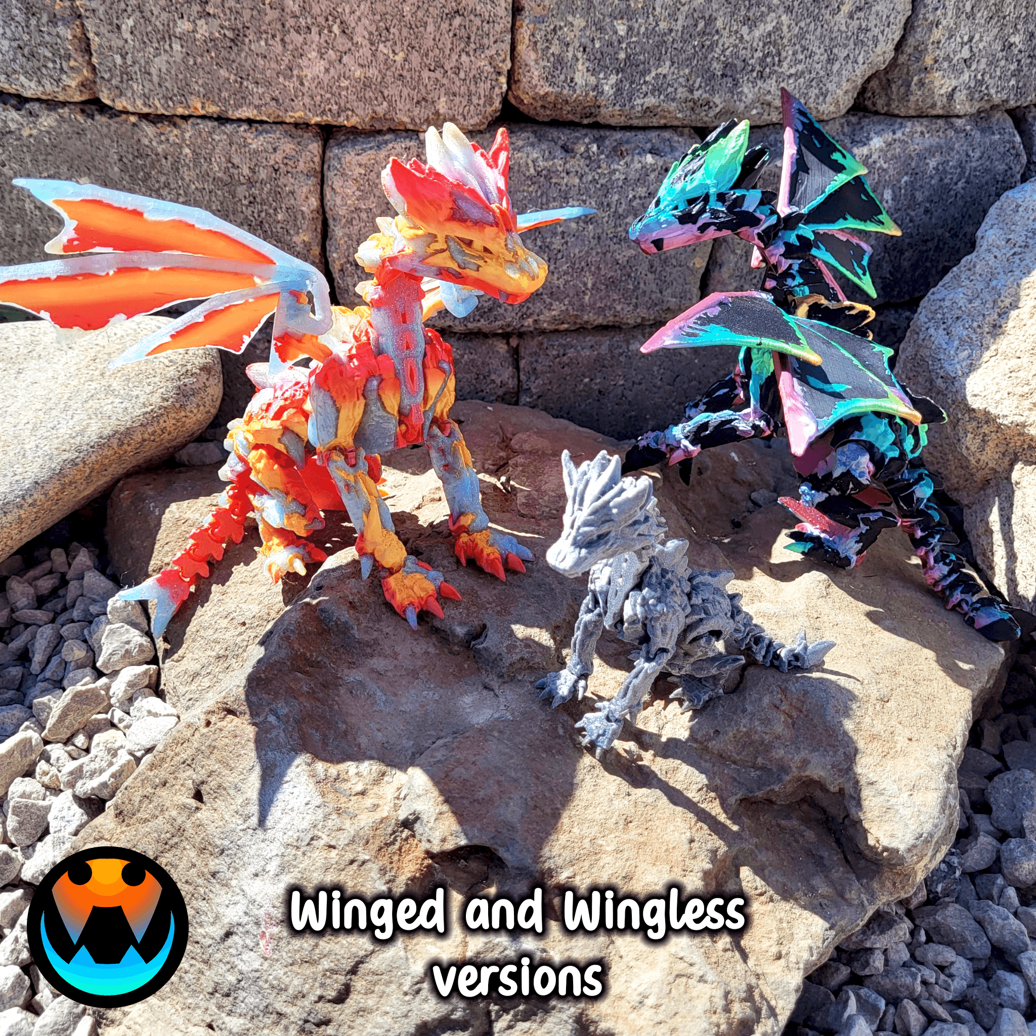 Great Stone Dragon 3d model