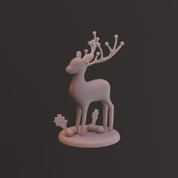Deer Decor 3d model