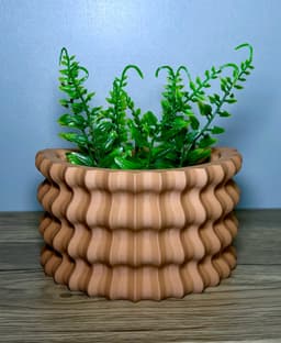 Modern Wall Mounted Planter 3d model