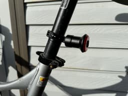 Bike light seat post bracket 3d model
