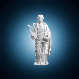 Saint Cecilia 3d model