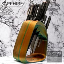 SAPPHIRE | Knife Rack 3d model