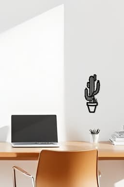Cactus Wall Art, Wall Decor, Home Decor 3d model