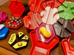 Hextraction Tile - Going Loopy 3d model