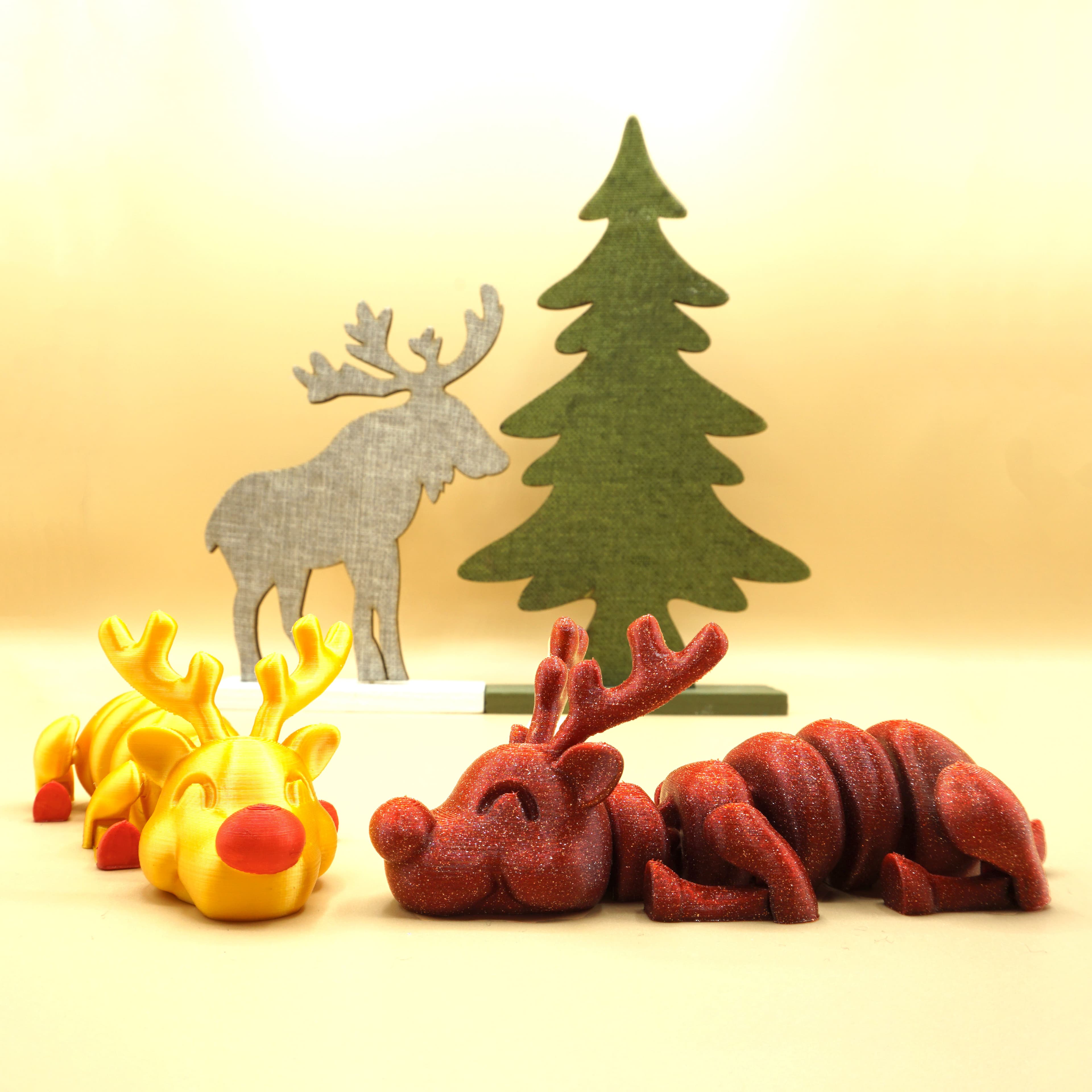 Lazy Reindeer 3d model