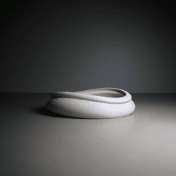 Wavey Snack or Bits and Bobs Dish 3d model