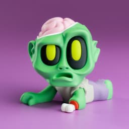 Blob Zombies 3d model