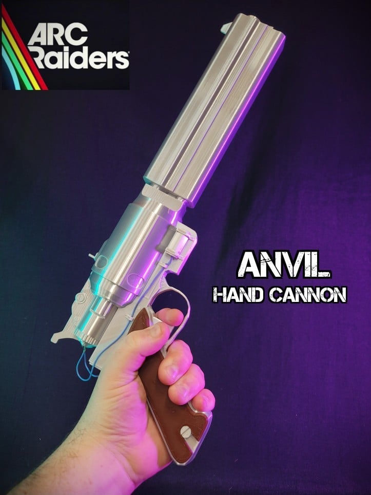 Arc Raiders Anvil Hand Cannon 3d model