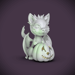 Binx the Baby Dragon 3d model