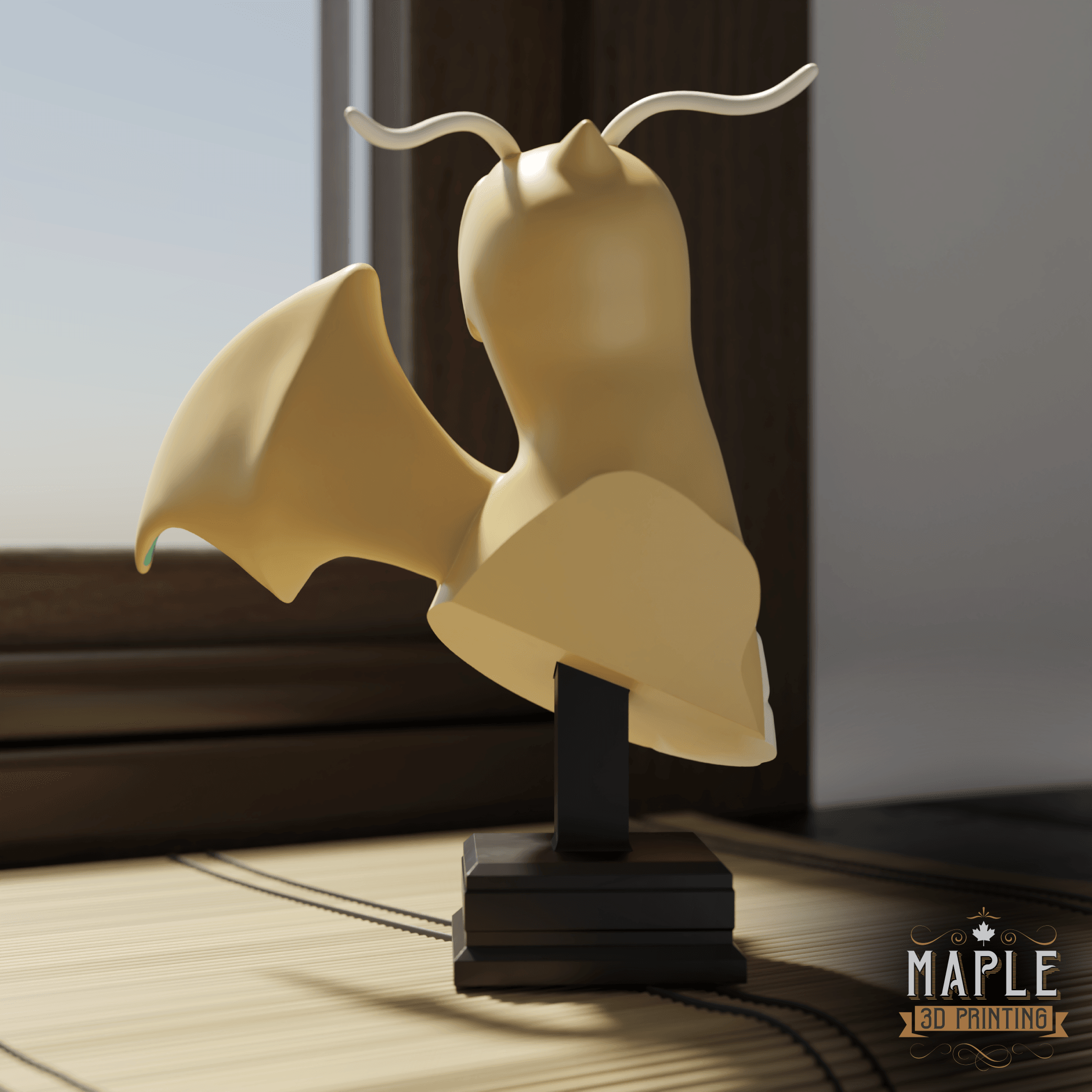 Dragonite Bust - Pokemon 3d model