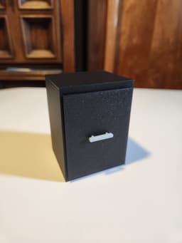 Tall Nightstand Storage System 3d model
