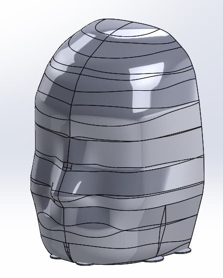 Head Mask 3d model