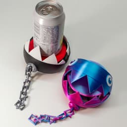 Mug Chomp: Self-Adjusting Coaster 3d model