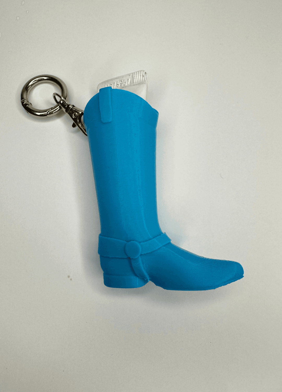 Cowboy Boot Keyring - Straps 3d model