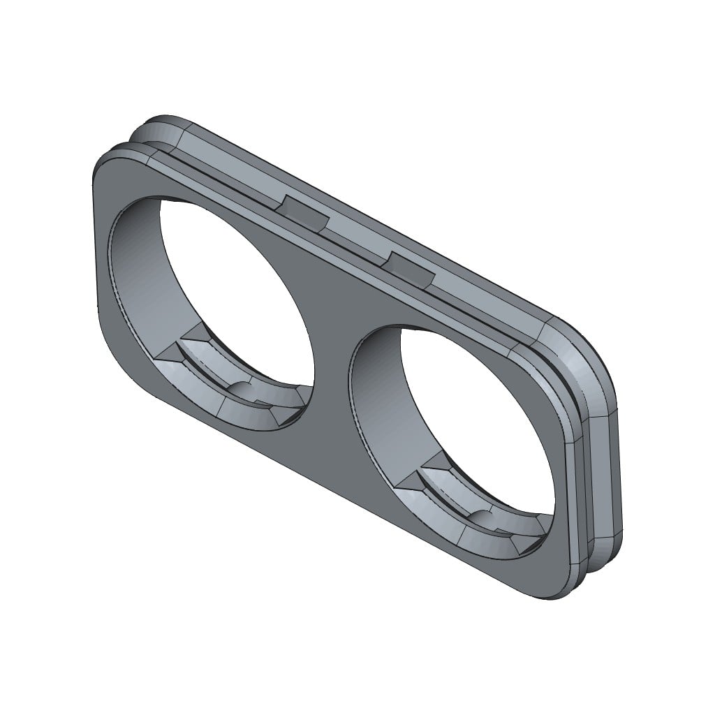 D-LOCK_PANEL.2X1 3d model