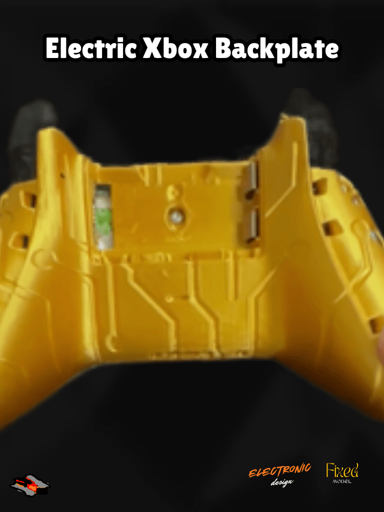 Electronic Xbox Backplate (Fixed) 3d model