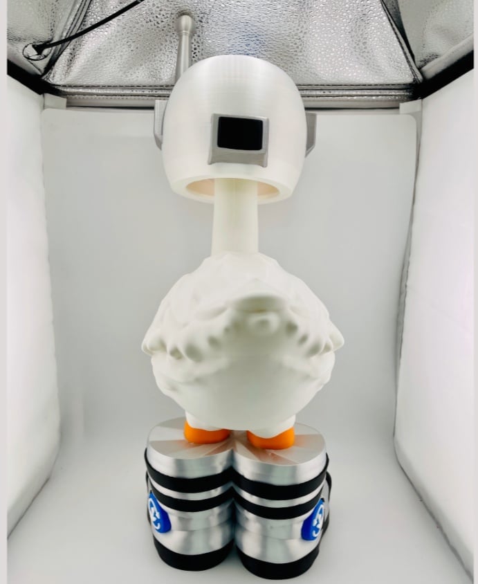 Astronaut Goose Gear for Porch Goose 3d model